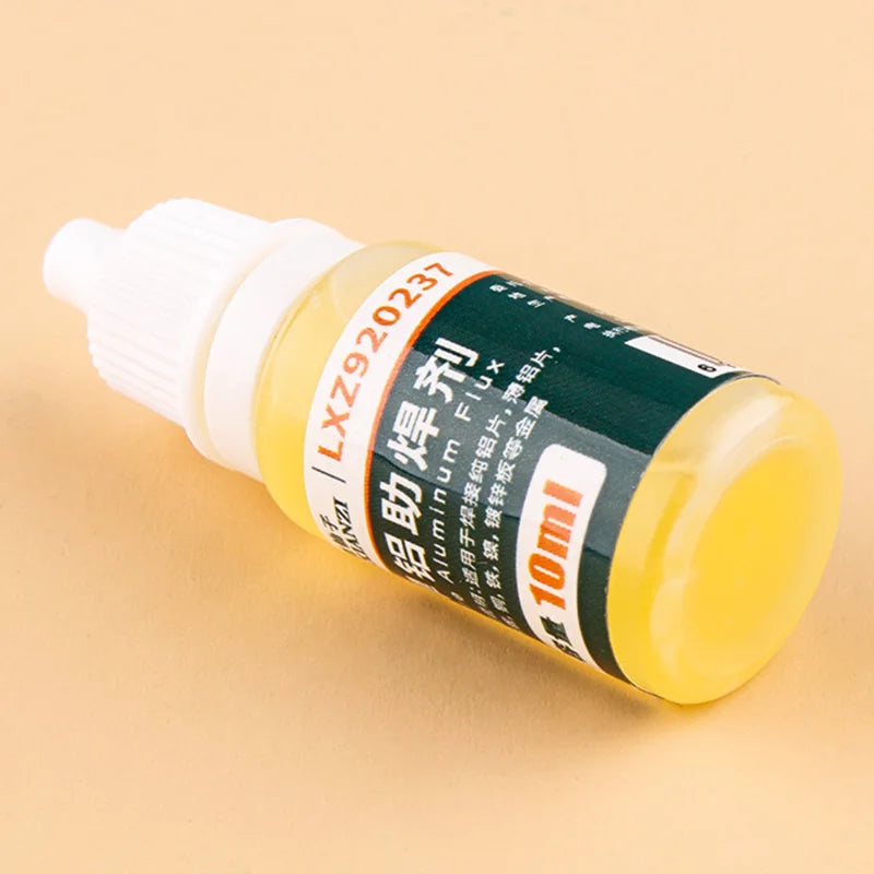 Flux Líquido para Soldadura 10ml | Seguro y Rápido para Aluminio, Acero y Cobre