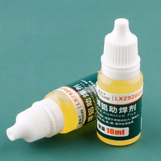 Flux Líquido para Soldadura 10ml | Seguro y Rápido para Aluminio, Acero y Cobre